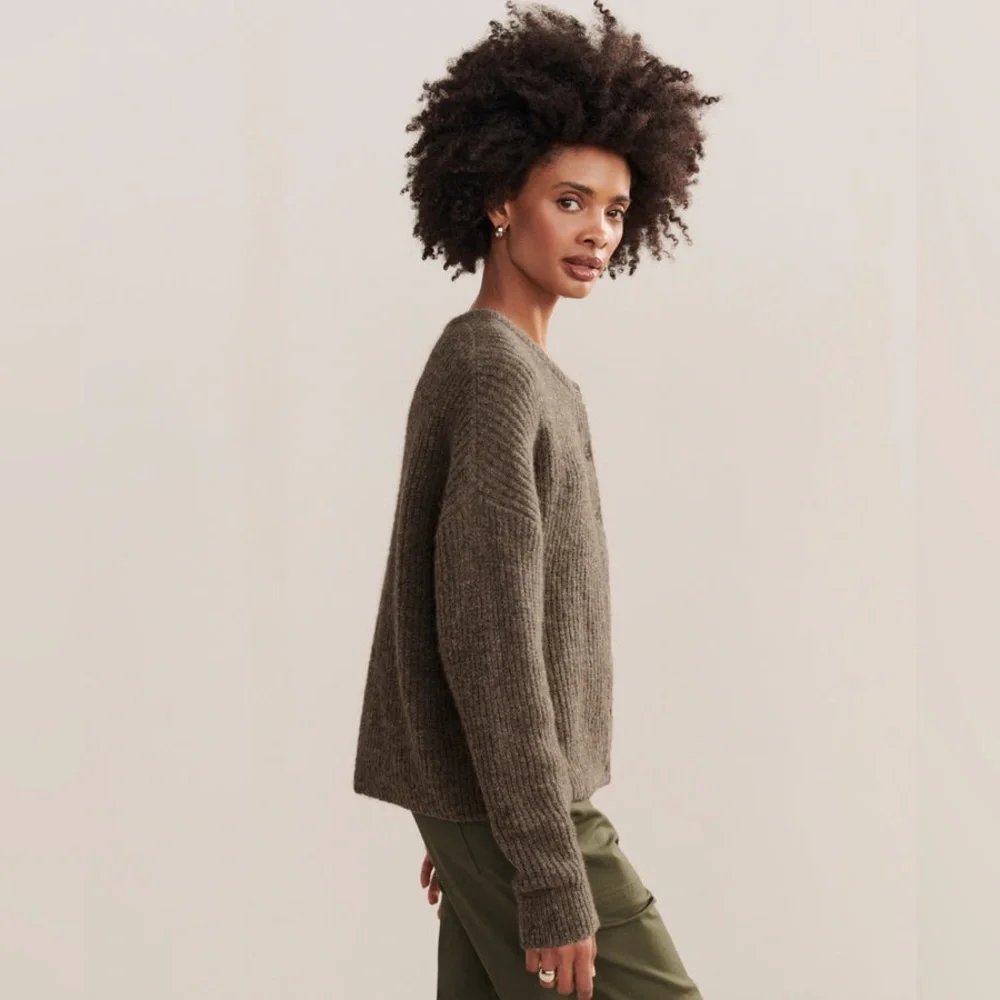 Jenni Kayne Hayes Crewneck Cardigan - Picture 3 of 7